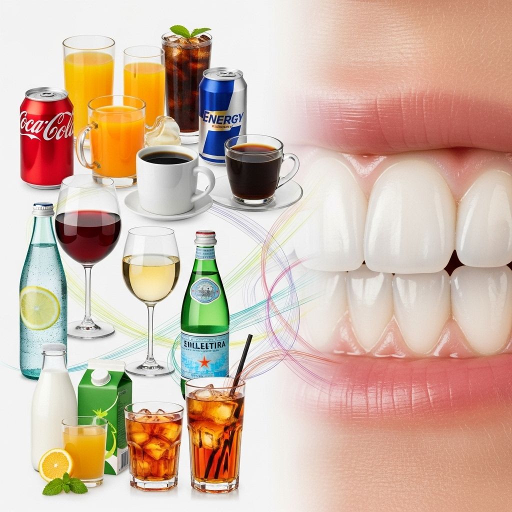 How 11 Popular Drinks Affect Your Teeth Health Discover how common beverages impact enamel, staining, and cavities, with expert tips for choosing tooth-friendly drinks.