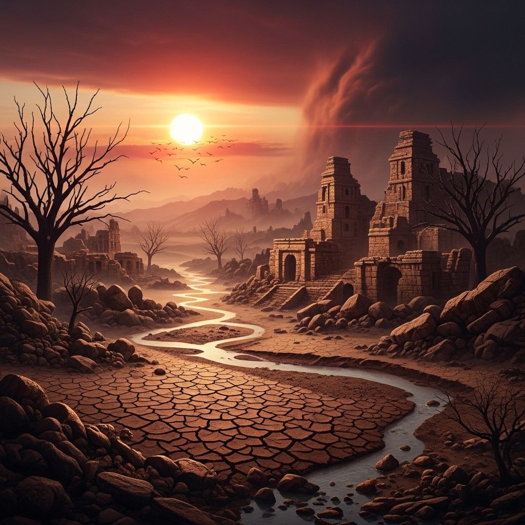 How Climate Change Destroyed Ancient Civilizations Explore how shifts in climate toppled powerful ancient civilizations from the Akkadian Empire to Angkor.