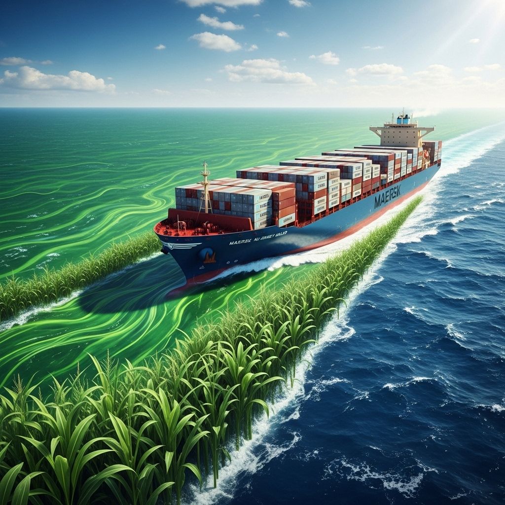 How Green Is Maersk’s Bio-Ethanol Shipping Fuel? Exploring the climate impact of Maersk’s new bio-methanol shipping fuel and what it means for the shipping industry’s quest for greener solutions.