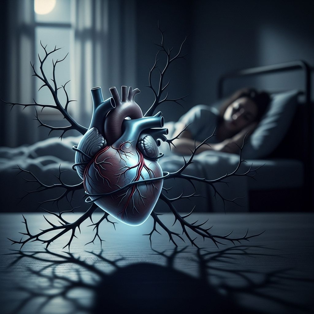 Understand how chronic insomnia disrupts cardiovascular well-being, influences heart attack risk, and what you can do to protect your heart.