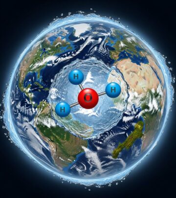 Tracing the remarkable journey of a water molecule through Earth's oceans, lakes, rivers, and beyond.
