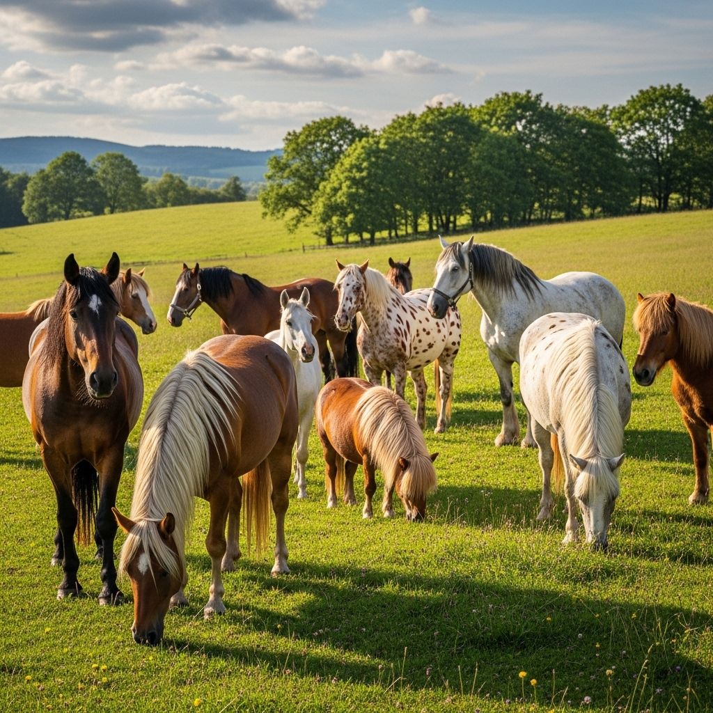 Classification methods and registries illustrate how intricate equine variety can be.