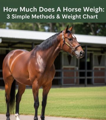 Discover average horse weights by breed and age, learn measurement methods, and understand why a horse’s weight matters for optimal care.
