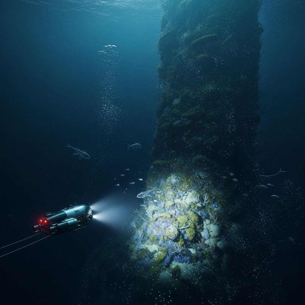 The vast majority of the ocean floor remains untouched, keeping many underwater mysteries out of human reach.