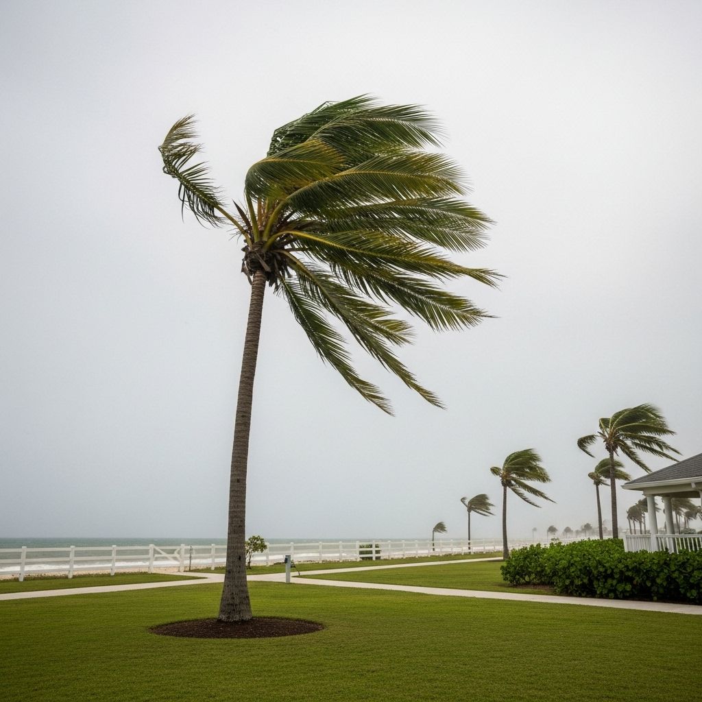 How Palm Trees Survive Hurricanes: Nature’s Resilient Design Examining the unique adaptations that enable palm trees to withstand hurricane-force winds and thrive where other trees would fail.