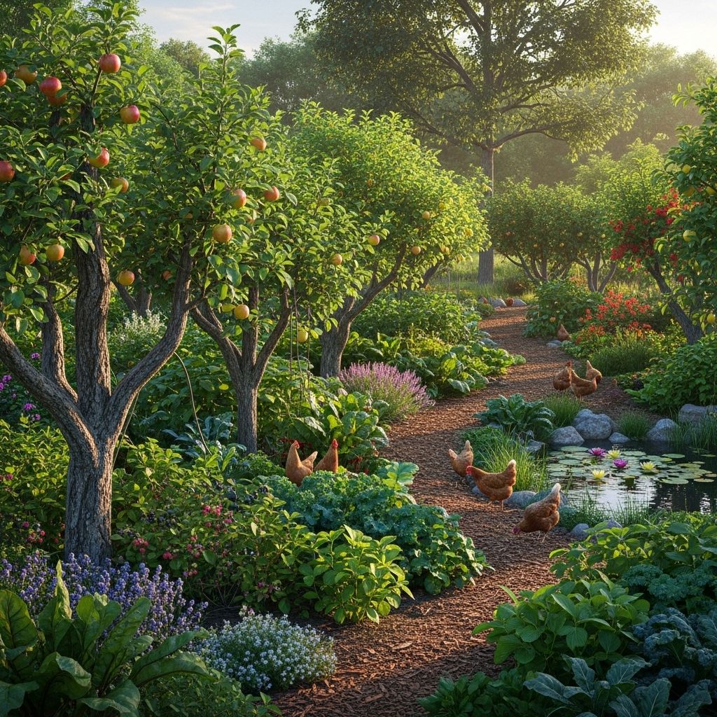 How to Start a Food Forest: Step-by-Step Guide for a Thriving, Low-Maintenance Edible Ecosystem Design and plant your own abundant, ecologically balanced food forest using regenerative permaculture principles.