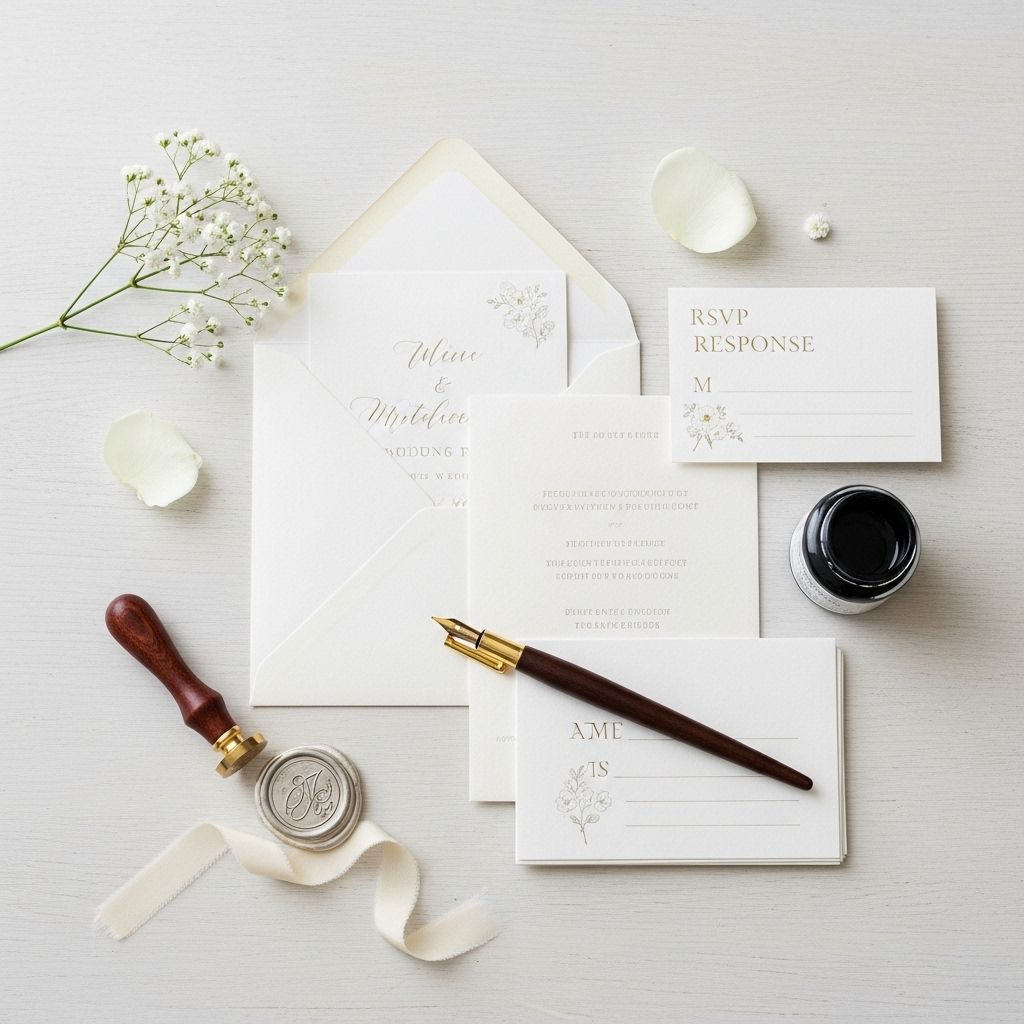 How to Address Wedding Invitations: A Complete Etiquette Guide Ensure a refined presentation for your guests with envelopes that reflect thoughtful care.