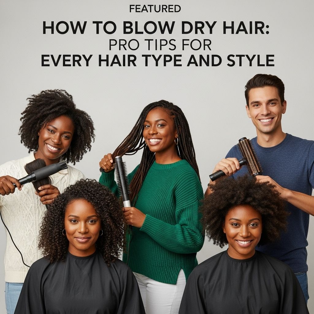 Unlock salon-quality blowouts with step-by-step tips for straight, wavy, and curly hair using the right products and techniques.