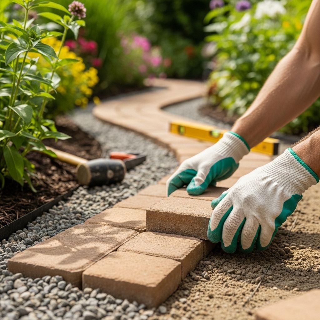 Create a handcrafted path that elevates your landscape with lasting strength and perfect drainage.