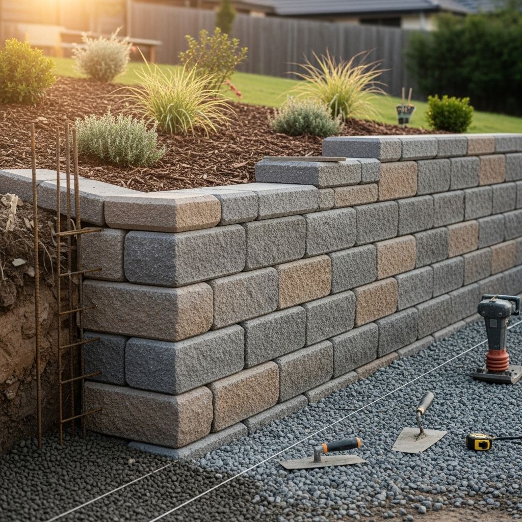 Create a sturdy landscape feature that resists erosion and enhances outdoor spaces.