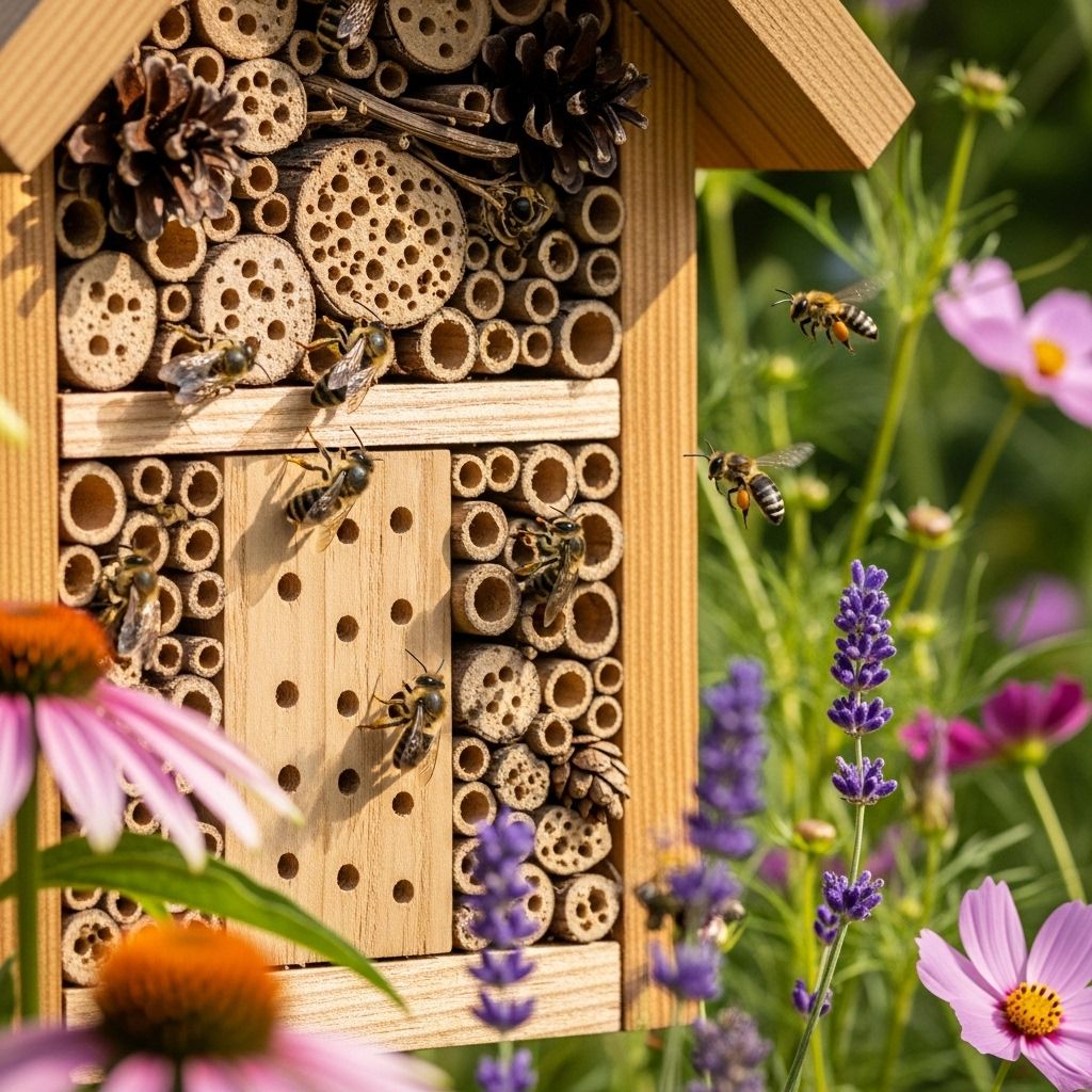 Discover how to create a thriving habitat for solitary bees, supporting biodiversity right in your backyard.