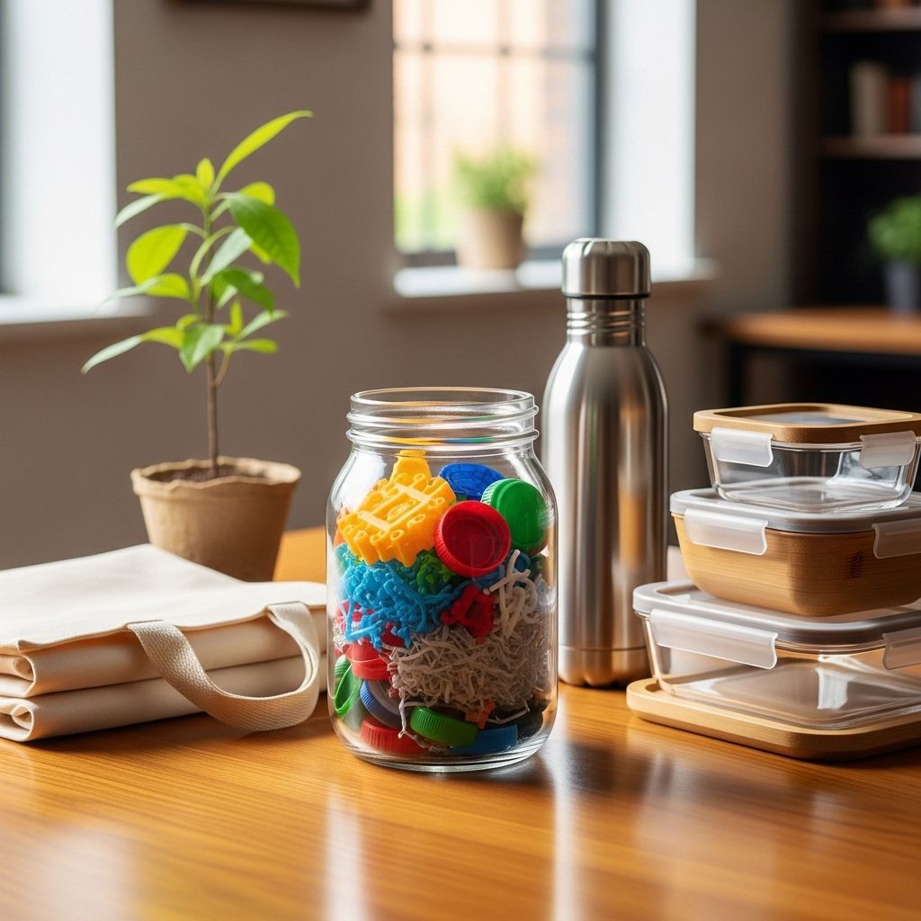 Smart strategies to reduce plastic waste, choose eco-friendly alternatives, and use plastic responsibly in our daily lives.