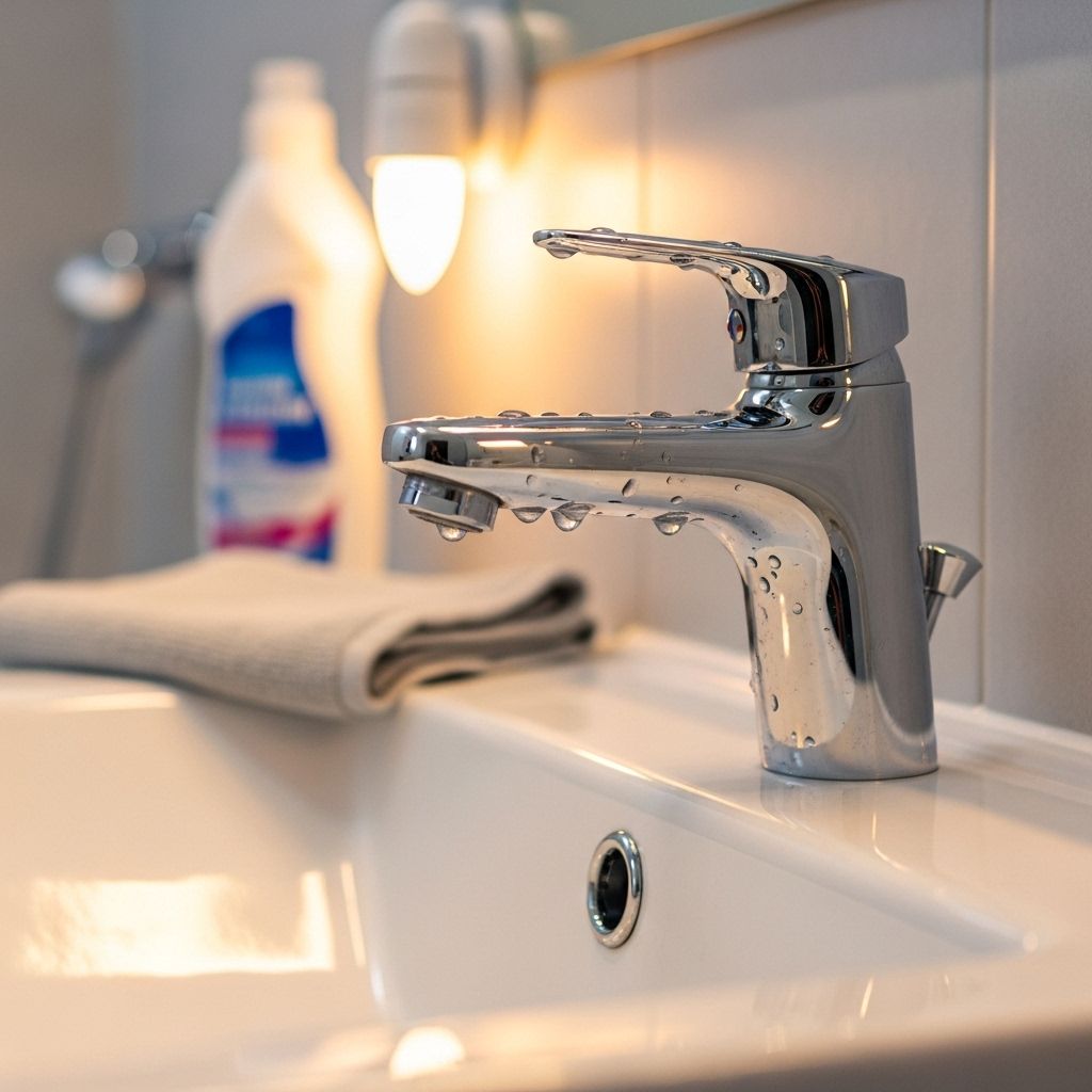 How to Clean Bathroom Fixtures for a Sparkling Space Transform weekly scrubs into fast wins with household staples for polished results.