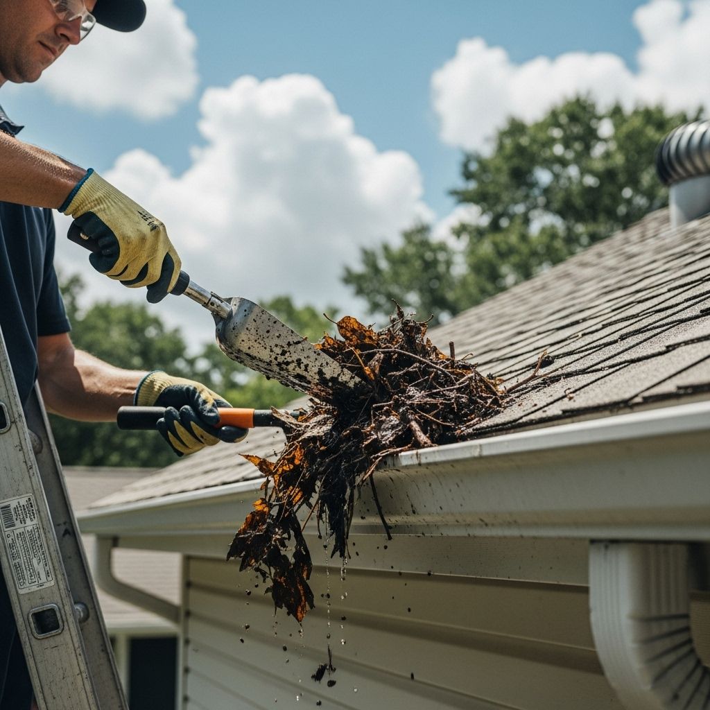 Keep your roofline and foundation protected with clear, unobstructed water flow all year.