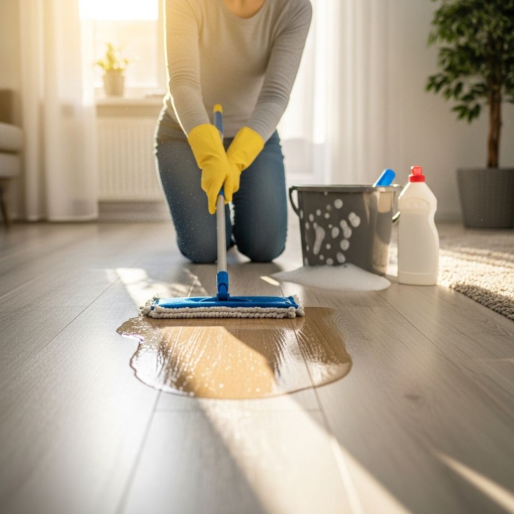 Shield wood-look planks with simple daily routines to ward off wear and preserve luster.