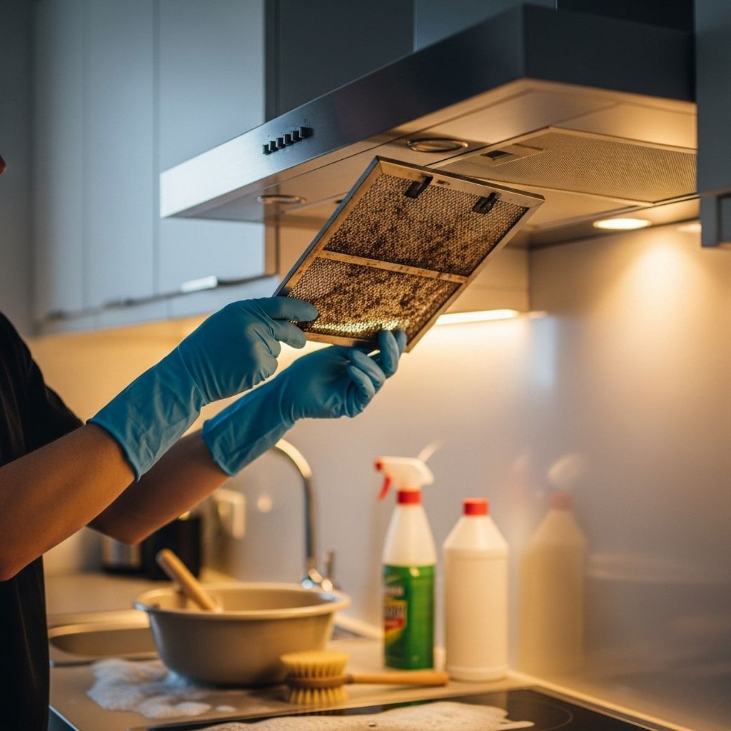 A spotless filter ensures better airflow, fresher kitchen air and longer appliance life.