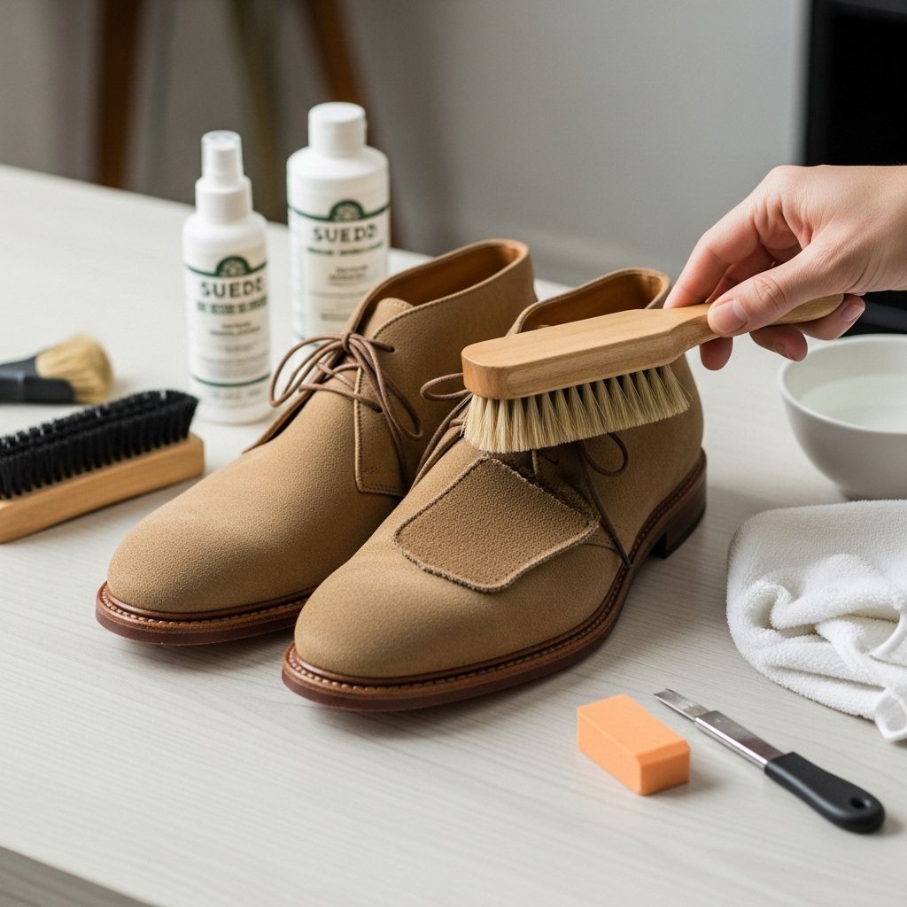 Preserve, protect, and perfectly clean your suede shoes with this expert-backed, step-by-step guide.