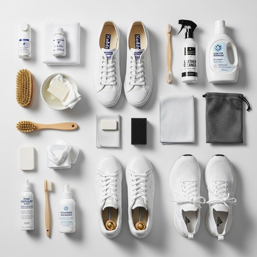 Step-by-step rituals to revive brightness and fend off stains for pristine footwear.