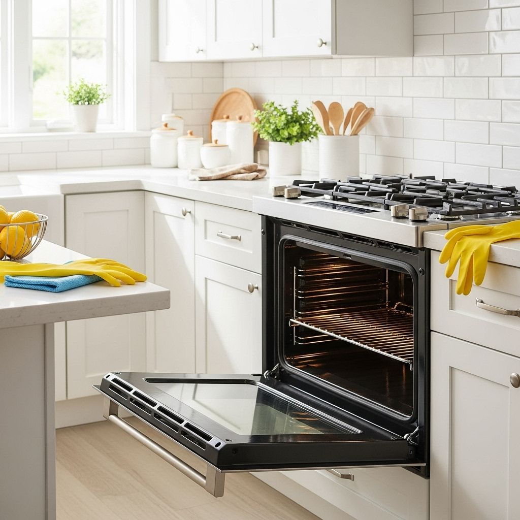 Restore shine and safety to every bake with simple routines and eco-friendly products.