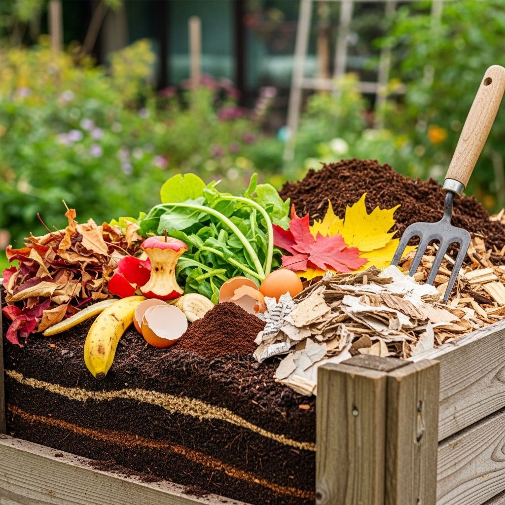 Learn everything you need to start composting at home – from setup to troubleshooting and harvesting nutrient-rich compost.
