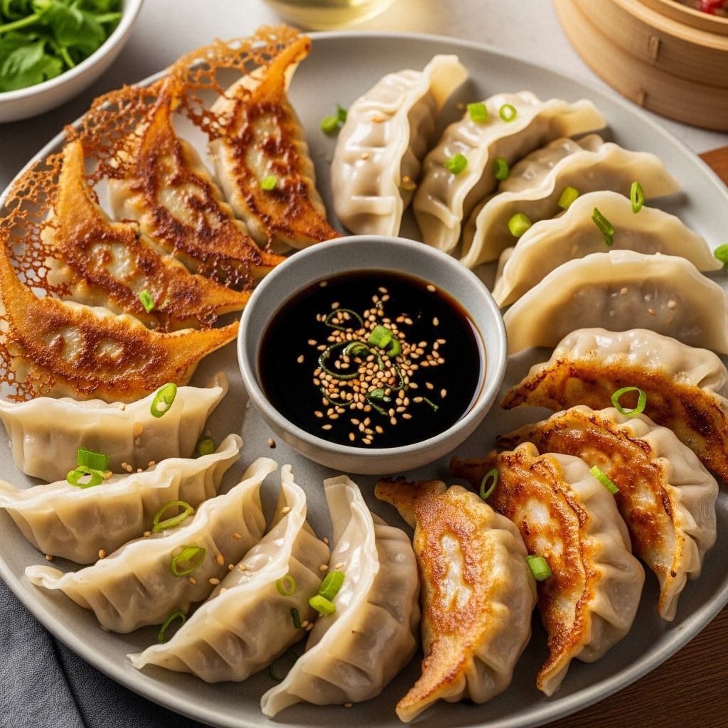 Techniques for tender skins, juicy fillings, and a golden crisp on every dumpling.