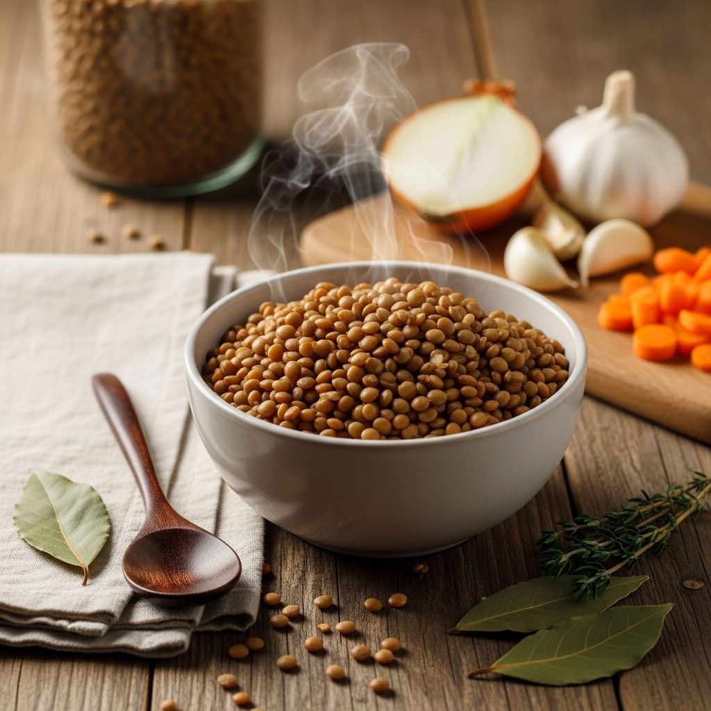 Foolproof techniques ensure your lentils turn out tender and flavorful every time.