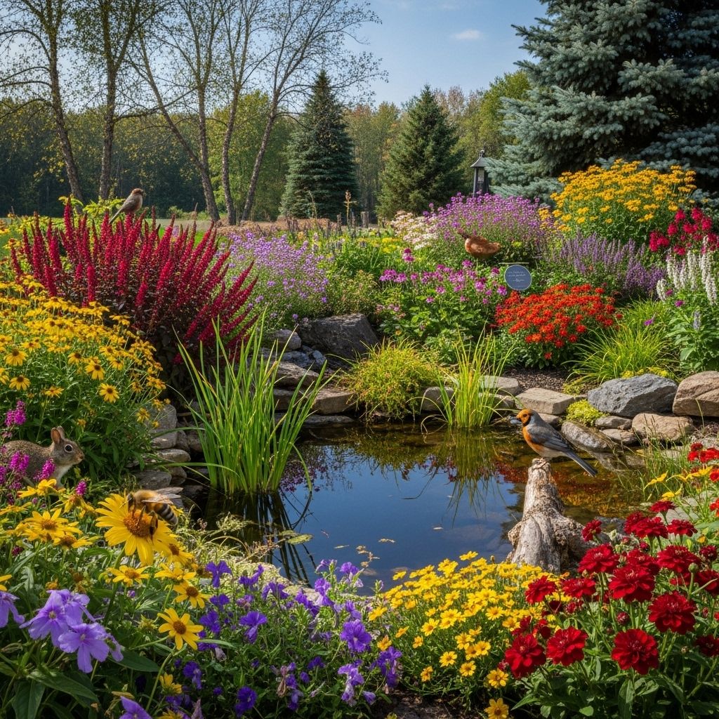 Transform your outdoor space into a thriving haven for wildlife with certification-based, eco-friendly gardening practices.