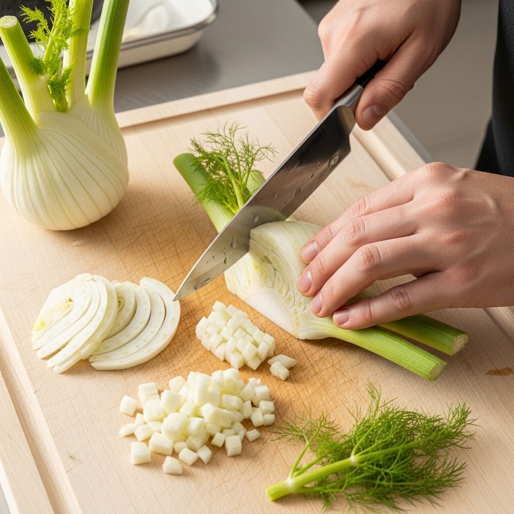 Learn expert cutting techniques to elevate fennel from humble bulb to gourmet dish.