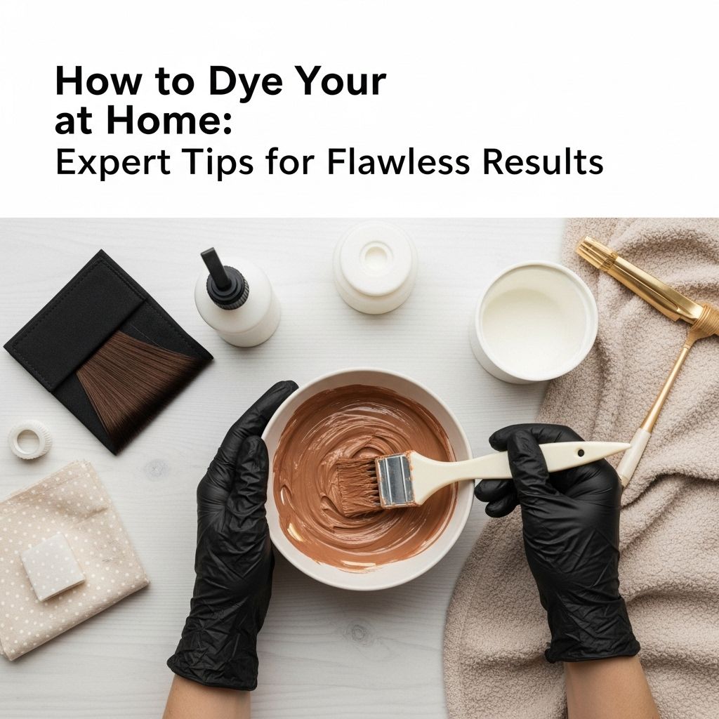 Master the art of at-home hair dyeing with expert steps, from preparation and application to aftercare and color maintenance.
