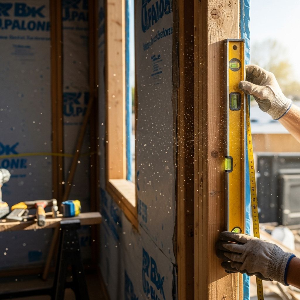 Accurate measurements and sturdy construction create a weatherproof opening built to last.
