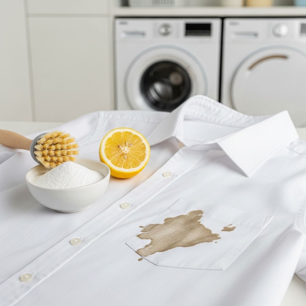 Everyday solutions that dissolve stubborn oil marks and restore fabric’s freshness.