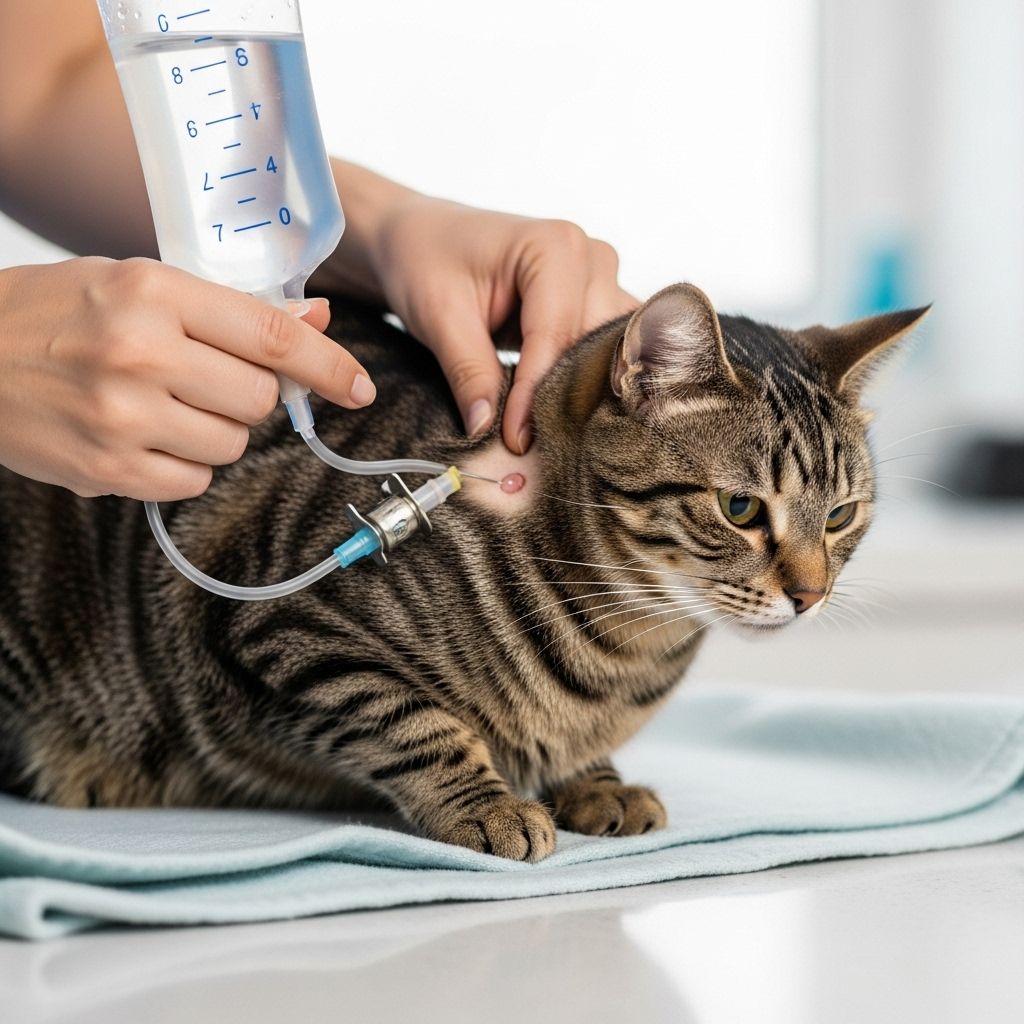 Empowering pet parents to master at-home hydration therapy for chronically ill cats.