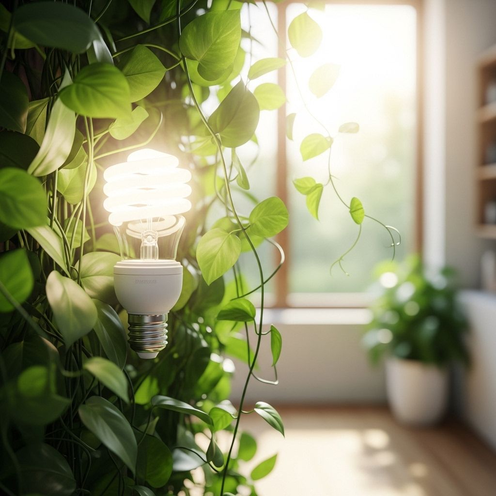 How to Go Green with Lighting: A Complete Guide Make your lighting choices greener and more sustainable by upgrading to efficient bulbs, using smart controls, and embracing eco-friendly habits.