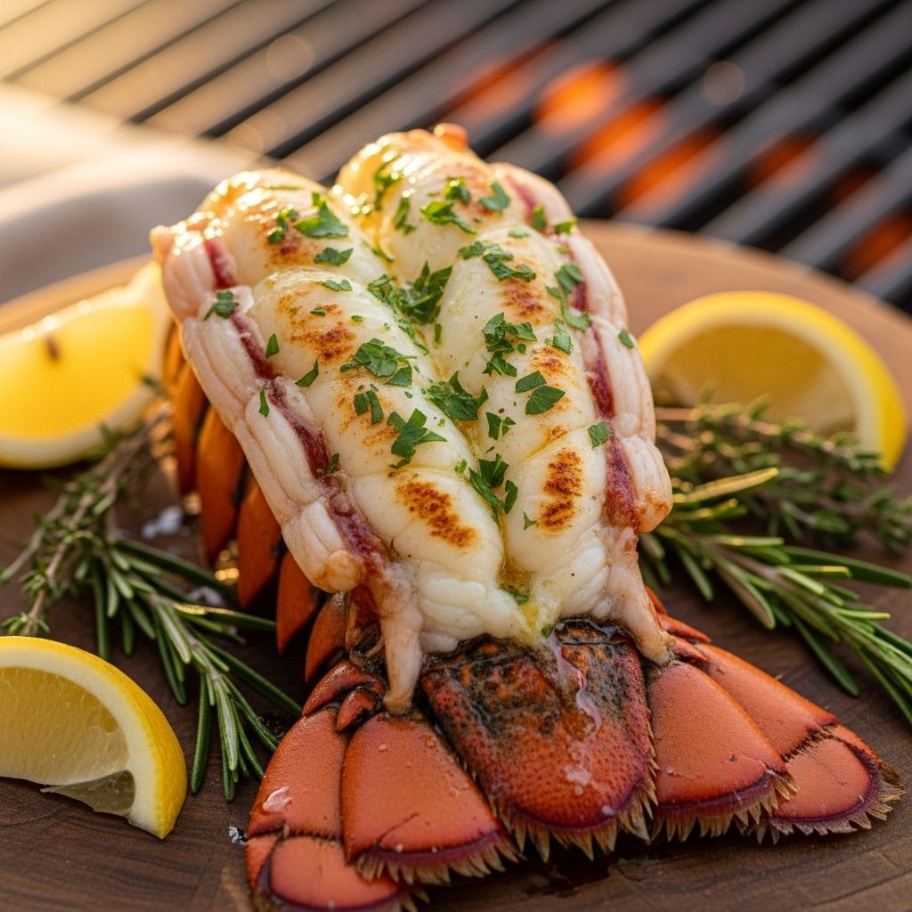 Smoky char and garlic-herb butter transform seafood into a backyard centerpiece.