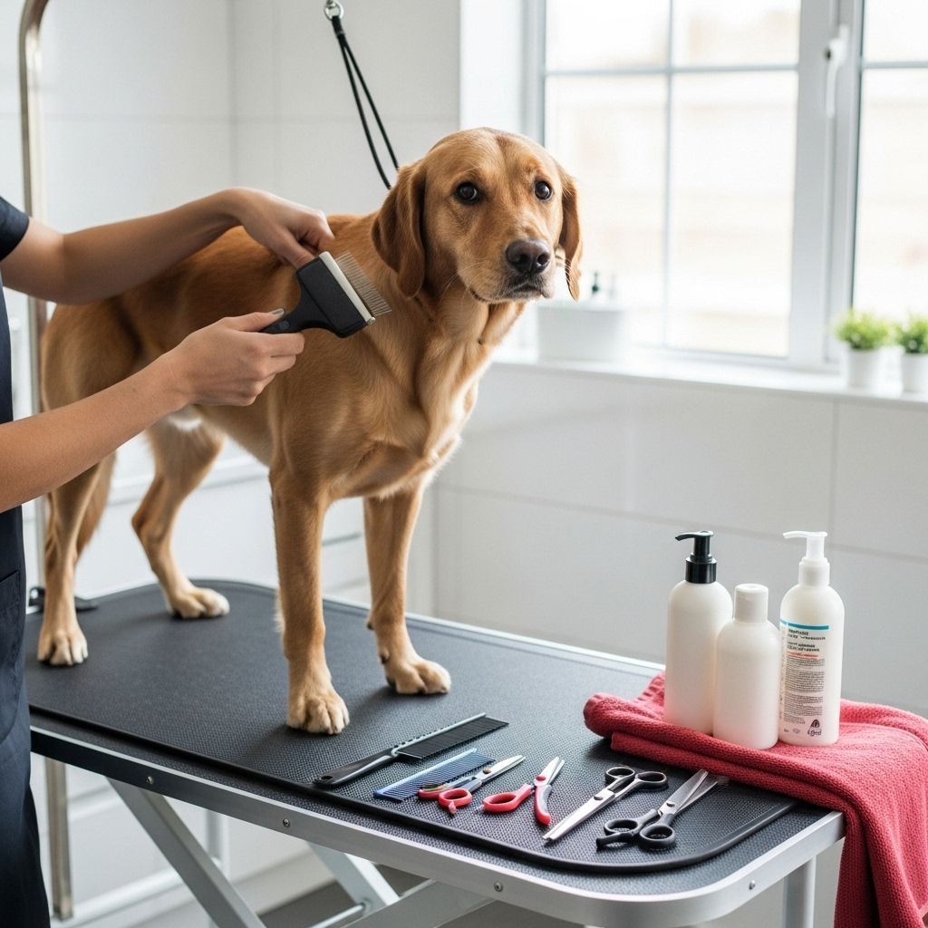 Practical, dog-safe grooming steps to keep your pet comfortable and coat healthy.