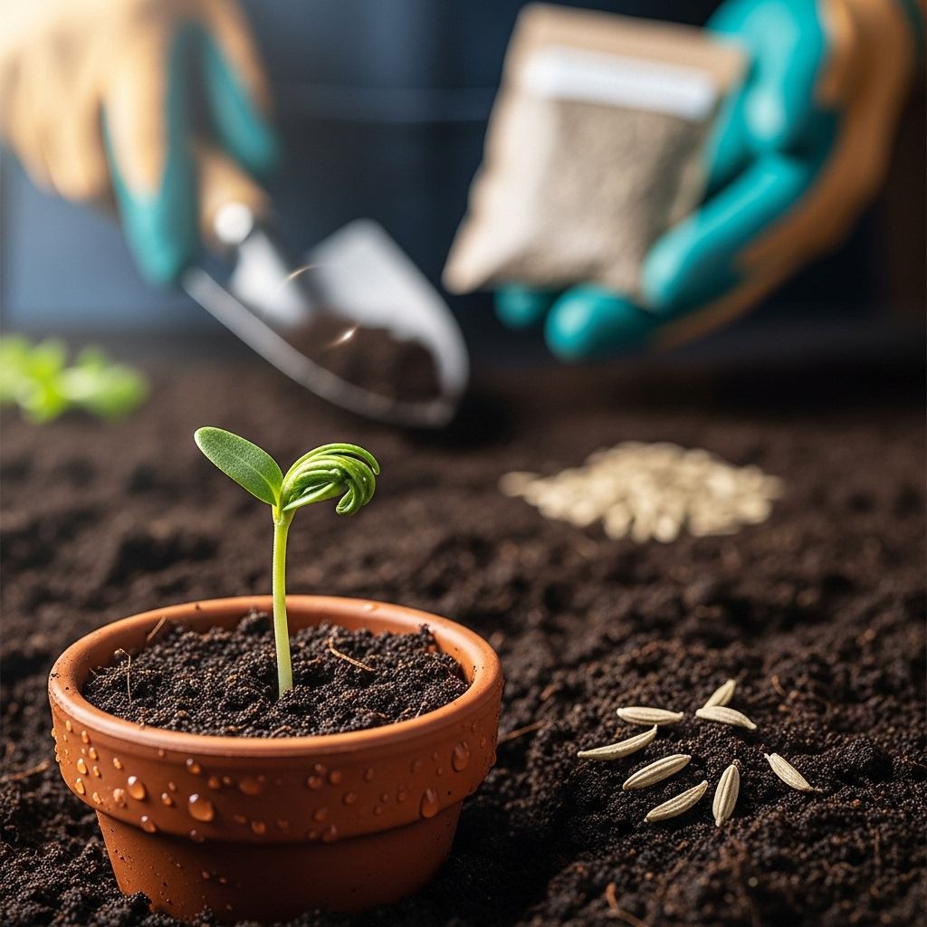 Nurturing tender shoots with proven techniques ensures a thriving aromatic herb harvest.