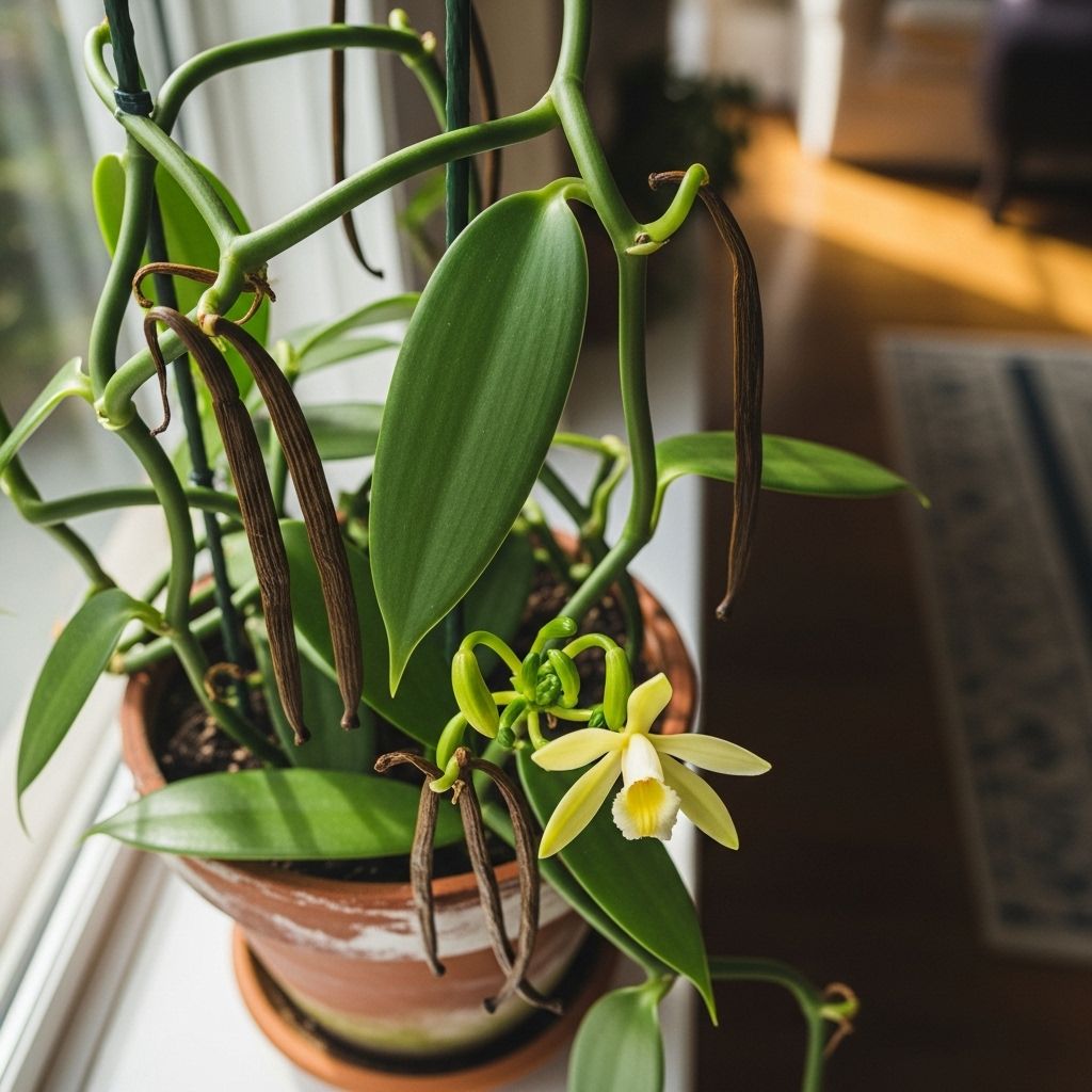 Step-by-step care and pollination unlock the sweet scent hidden in climbing orchids.