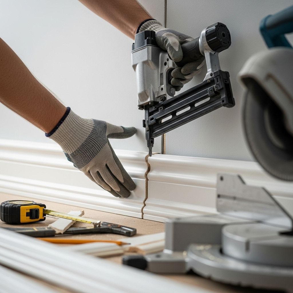 Precision cutting and planning deliver seamless trim that enhances a room’s overall look.