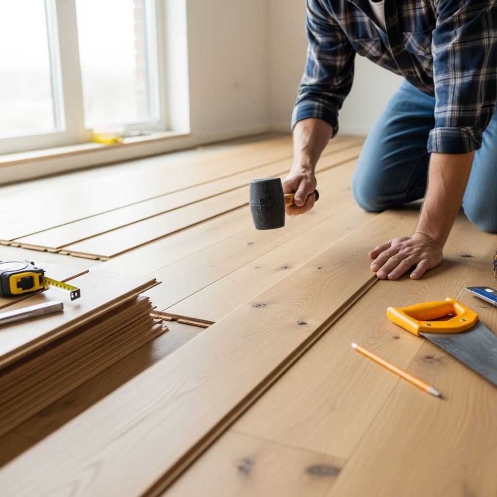 Master each phase of the project to achieve durable, beautiful hardwood flooring.