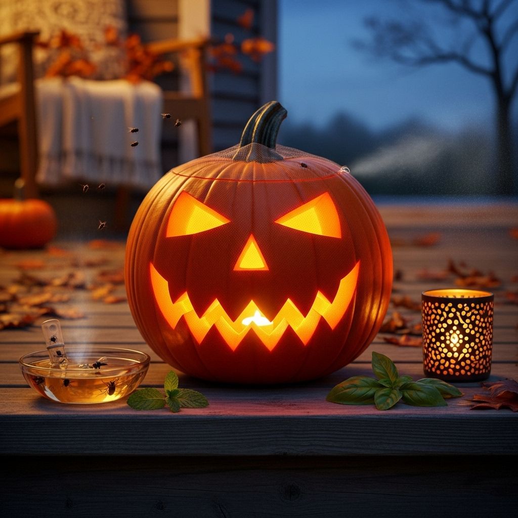 Natural repellents and smart storage keep your jack-o'-lantern fresh through Halloween.