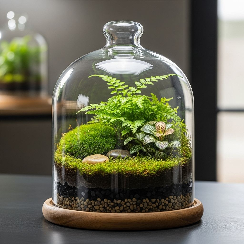 Gardening 101: How to Make a Closed Terrarium A sealed glass world where tropical plants thrive with minimal upkeep and natural charm.