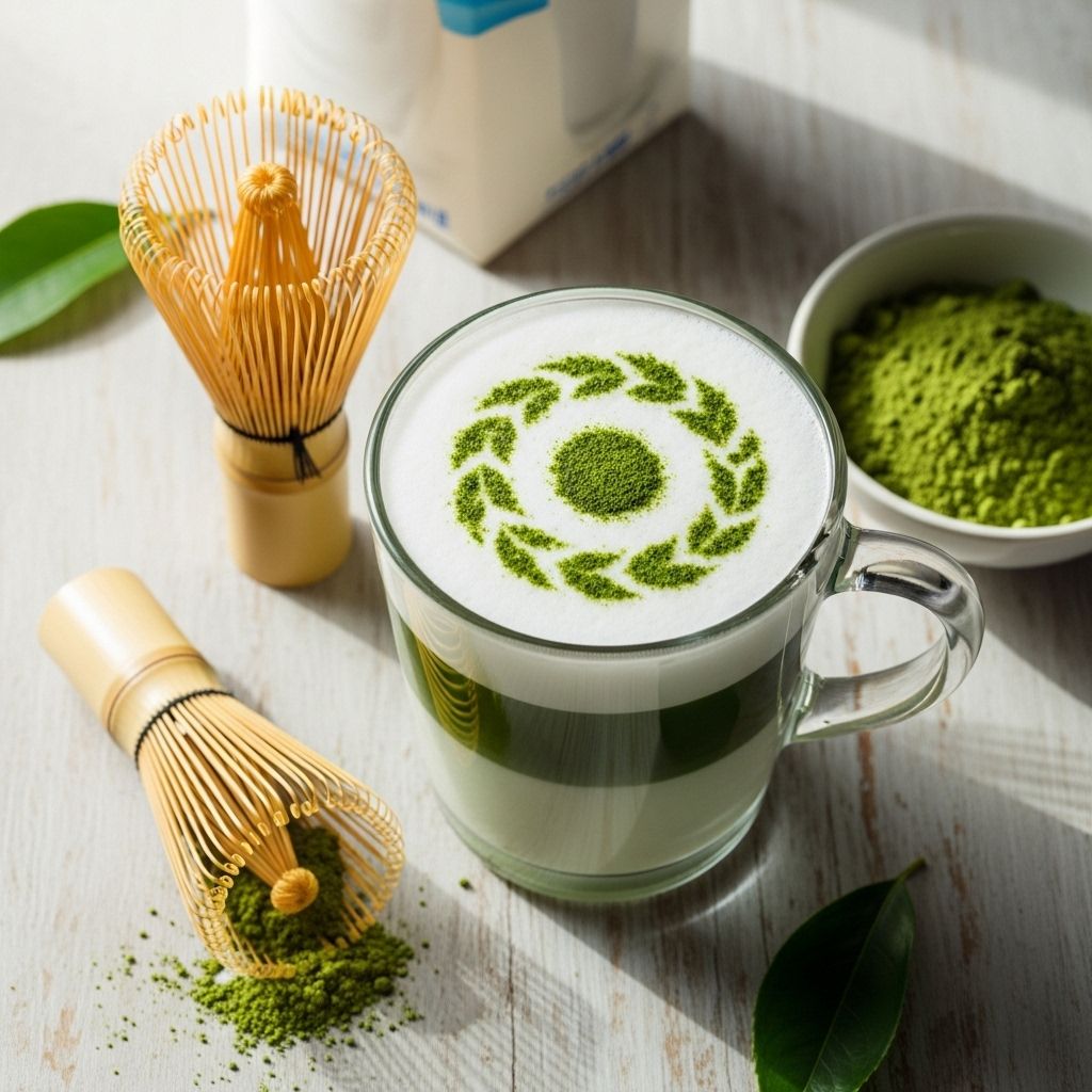 Master the ritual of whisking and frothing for a barista-level brew at home.