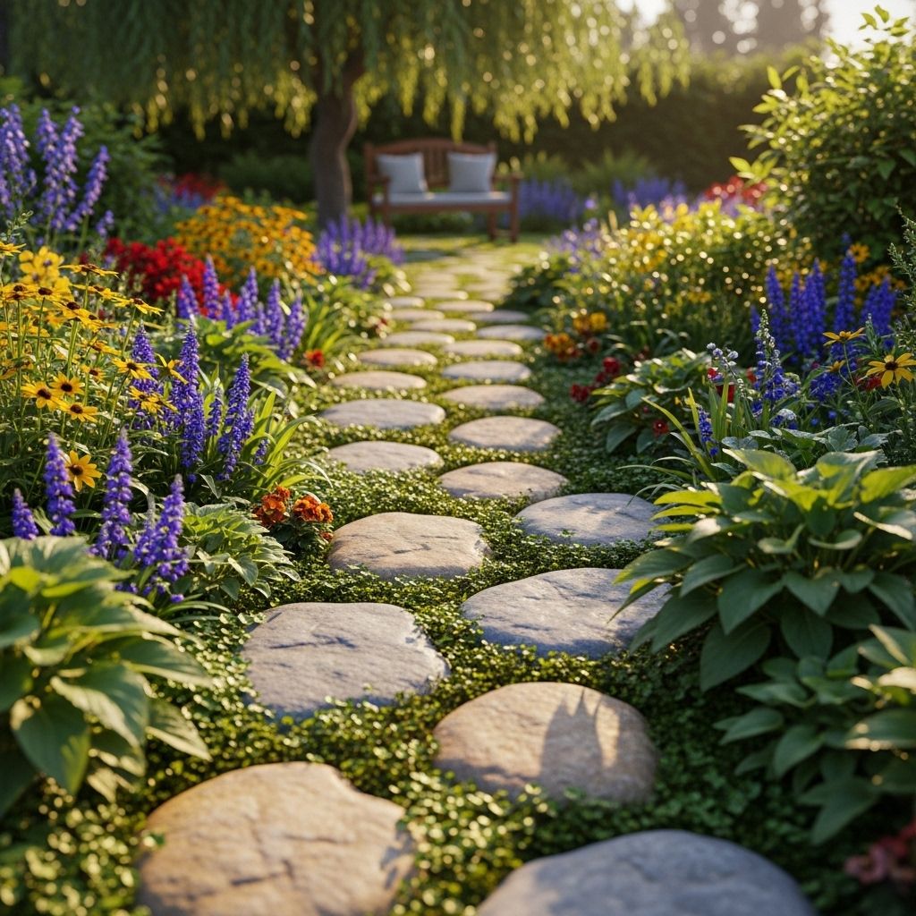 Transform grass into an inviting low-maintenance walkway that enhances every garden.