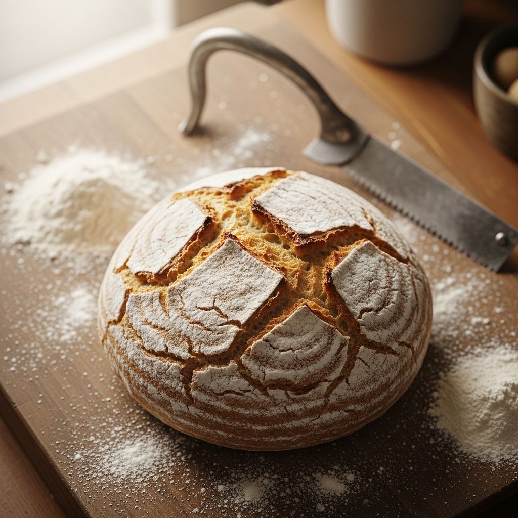 Natural fermentation delivers richer flavor and crisp crust to loaves made from scratch.