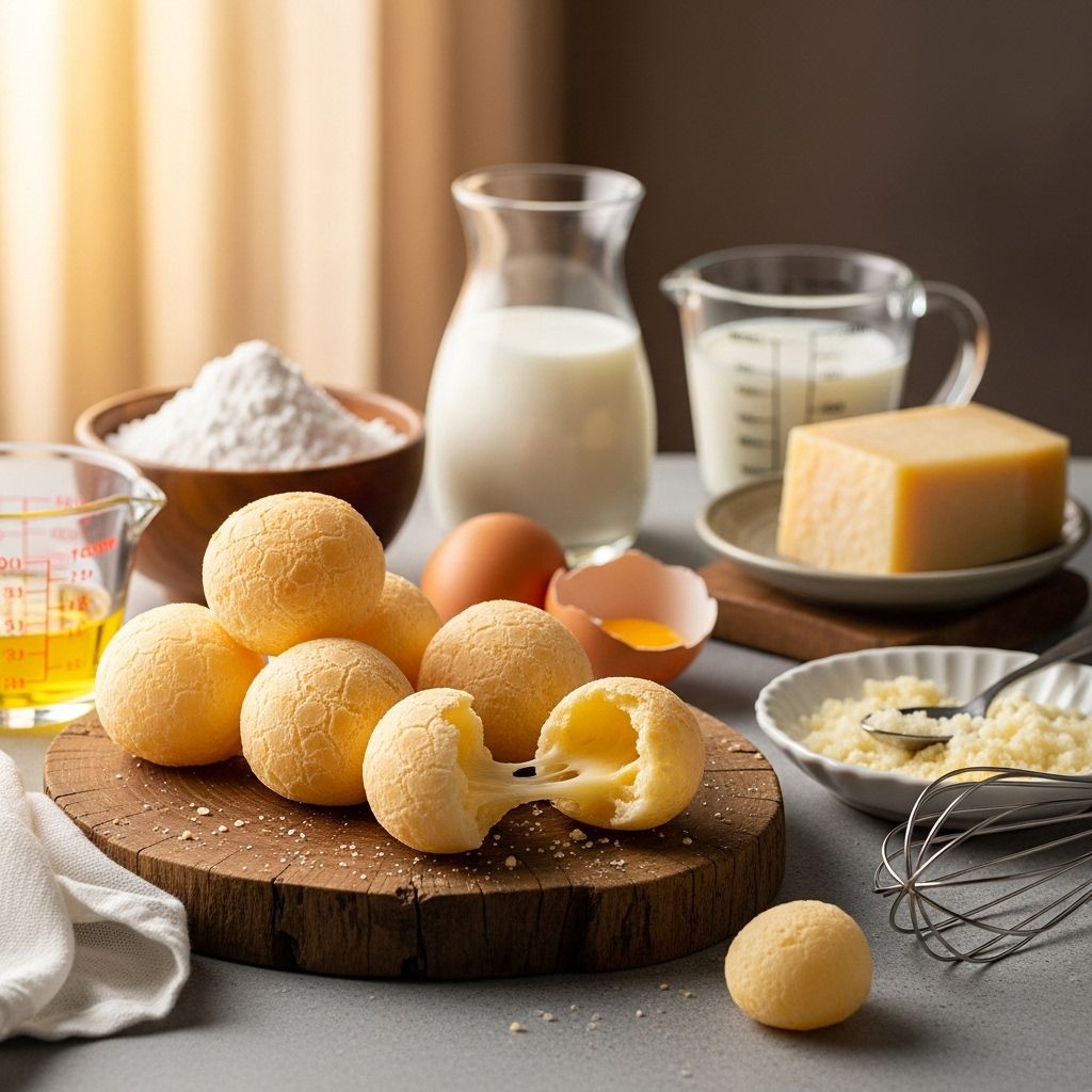 Make-ahead batter yields golden, chewy rolls that stay fresh and bursting with cheese.