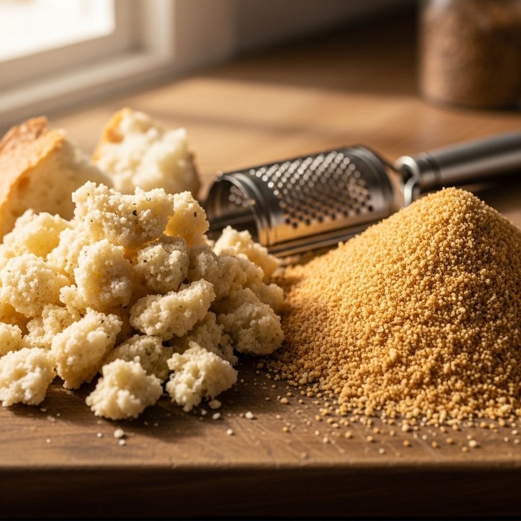 Bring restaurant-quality crunch and flavor to meals using simple bread-saving methods.