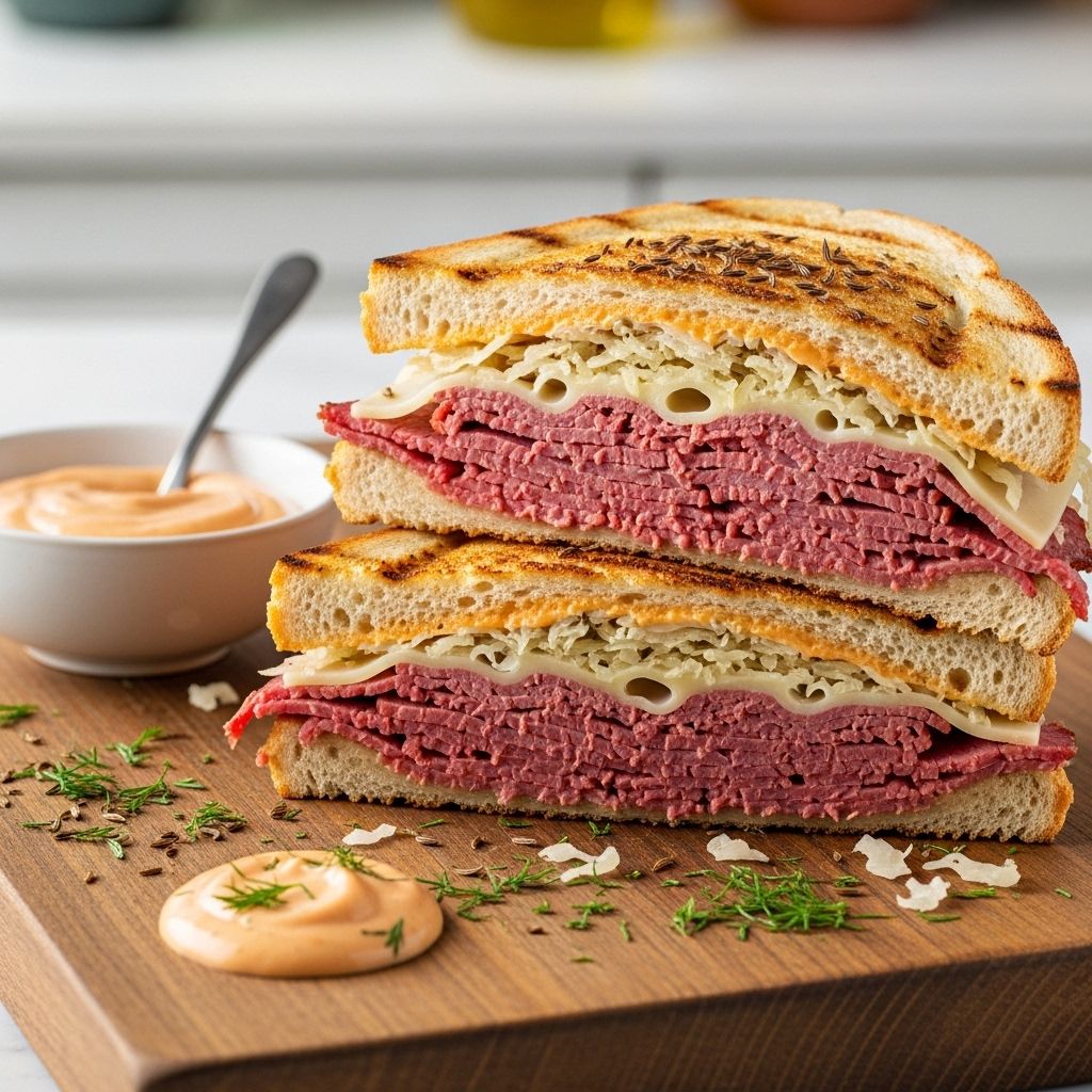 Master the art of balancing savory, tangy, and creamy layers for a homemade deli delight.