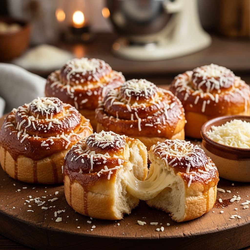 Every bite balances sweet panela glaze with creamy cheese for a flavor-packed twist.