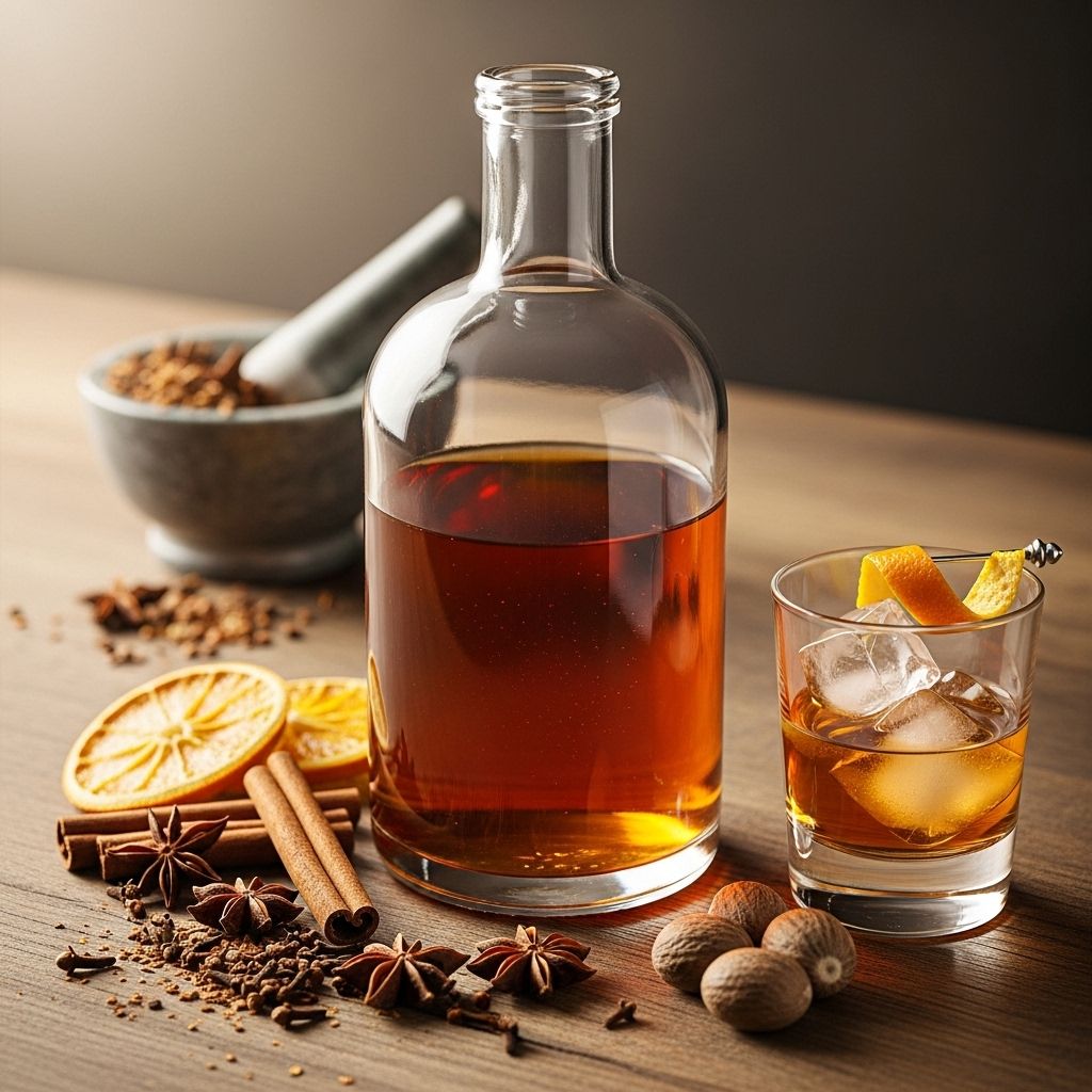 A personalized spice blend transforms everyday rum into a signature house spirit.