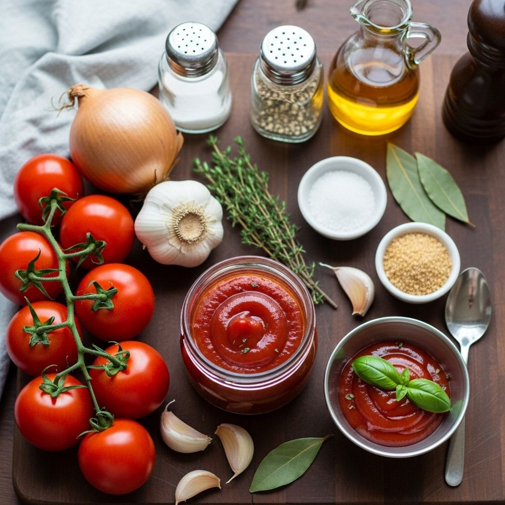Crafting ketchup at home lets you control every ingredient for a fresher, personalized flavor.